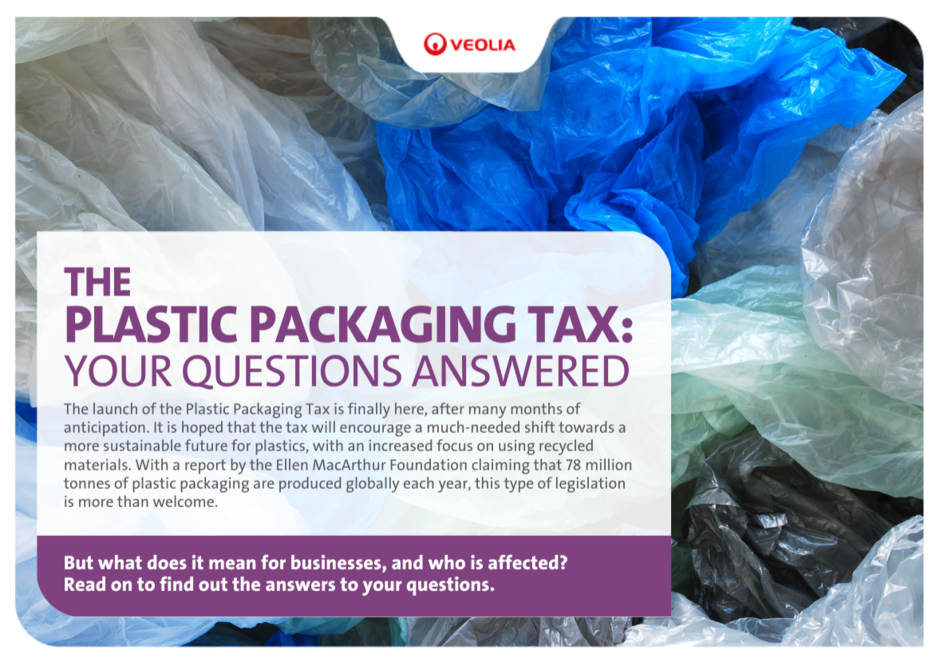 What is the Plastic Packaging Tax? Veolia UK